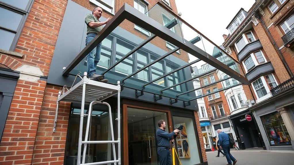 Shopfront Canopy Oxford